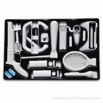 58-in-1 Sports Pack for Wii, Includes Baseball Grip, Golf Club, and Tennis Grip